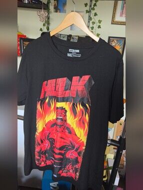 Hulk Graphic Tee - Black, 2XL